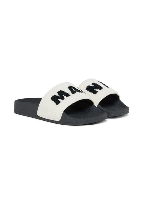 Ciabatta con logo MARNI KIDS | 795995